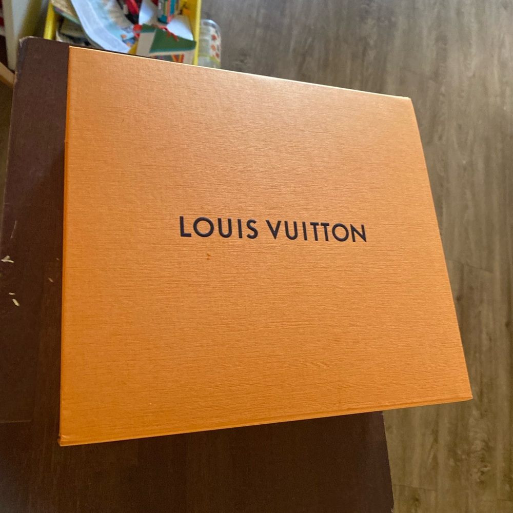 Authentic Louis Vuitton Orange Gift Box